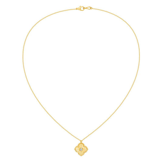 Diamond Fashion Necklace 0.045 ct tw 14k Yellow Gold