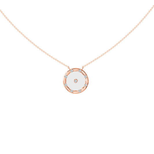 Diamond Fashion Pendant 0.14 ct tw 14k Rose Gold