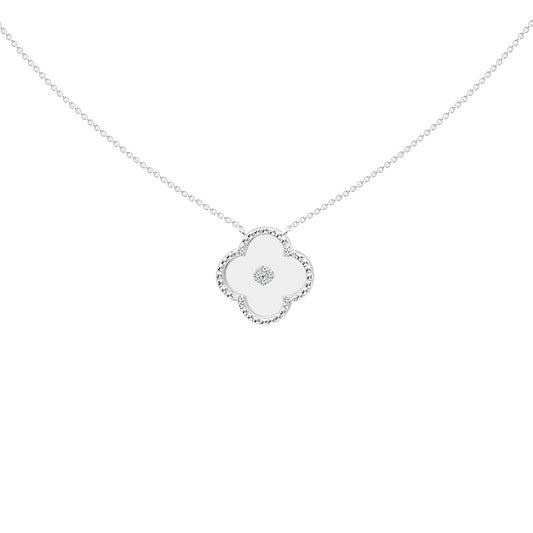 Diamond Fashion Pendant 0.065 ct tw 14k White Gold