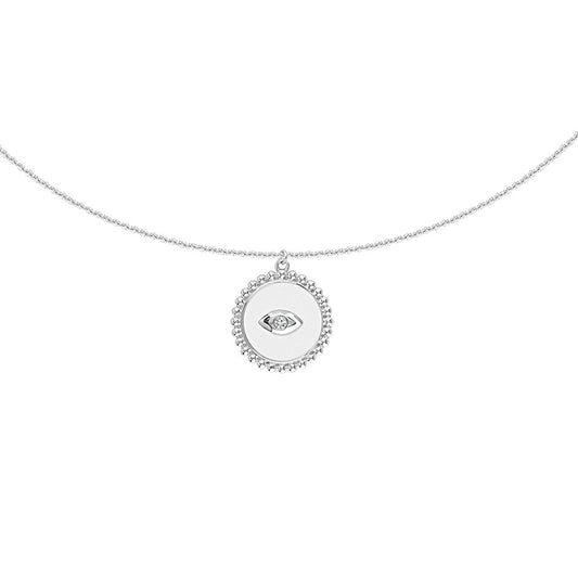 Diamond Fashion Pendant 0.025 ct tw 14k White Gold