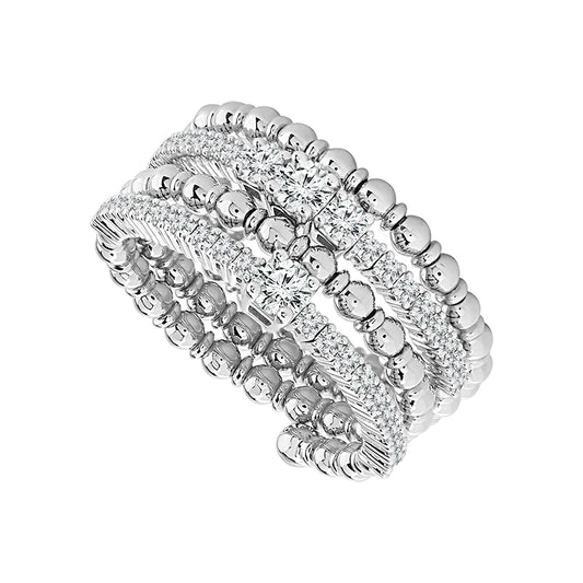 Diamond Fashion Ring 0.63 ct tw 14k White Gold