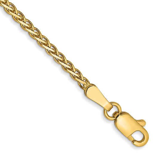 14k 1.9mm Flat Wheat Chain