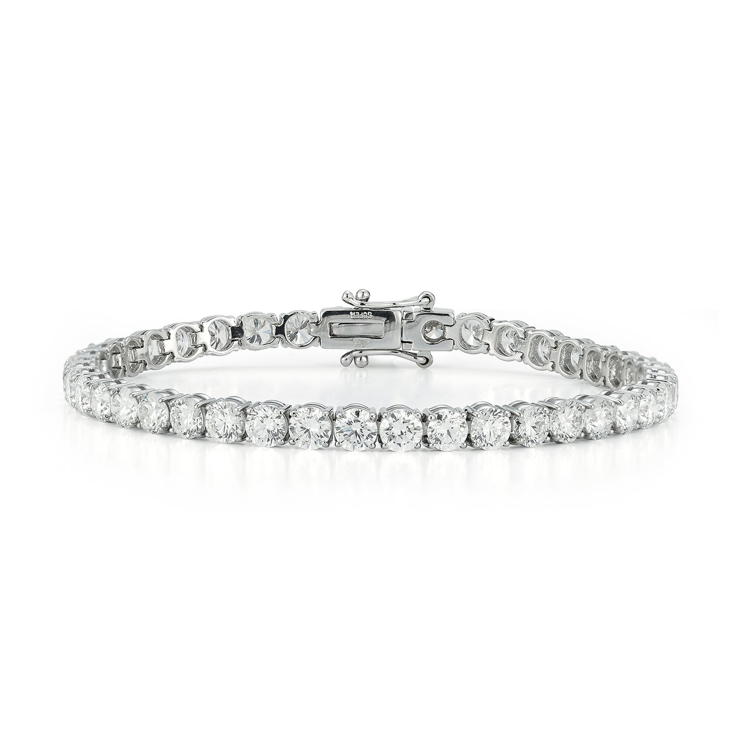 10 TCW Diamond Tennis Bracelet