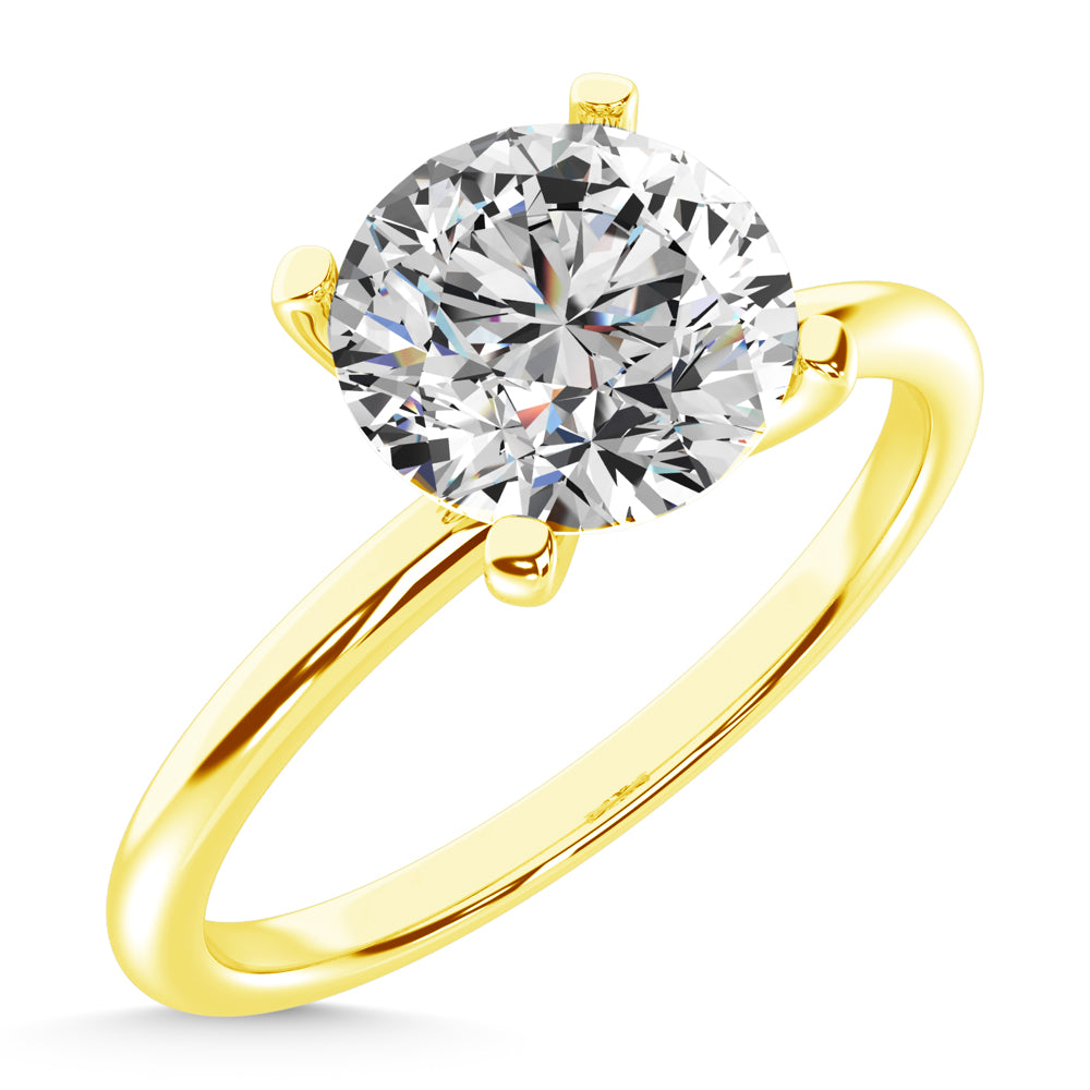 14K Yellow Gold Lab Grown Diamond 1 1/2 Ct.Tw. Solitaire Ring