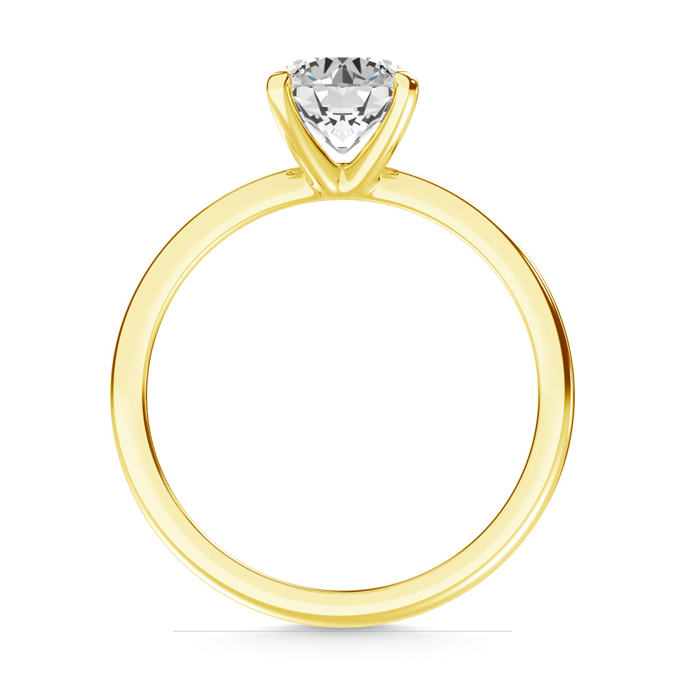 14K Yellow Gold Lab Grown Diamond 1 1/2 Ct.Tw. Solitaire Ring