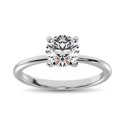 14K White Gold Lab Grown Diamond 1/2 Ct.Tw. Solitaire Ring