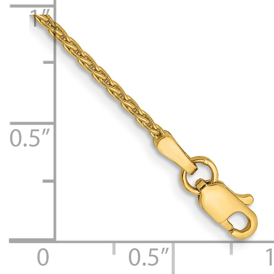 14k 1.5mm Parisian Wheat Chain