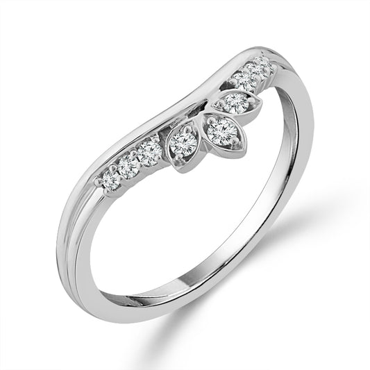 Diamond Band 0.13 ct tw 14k White Gold