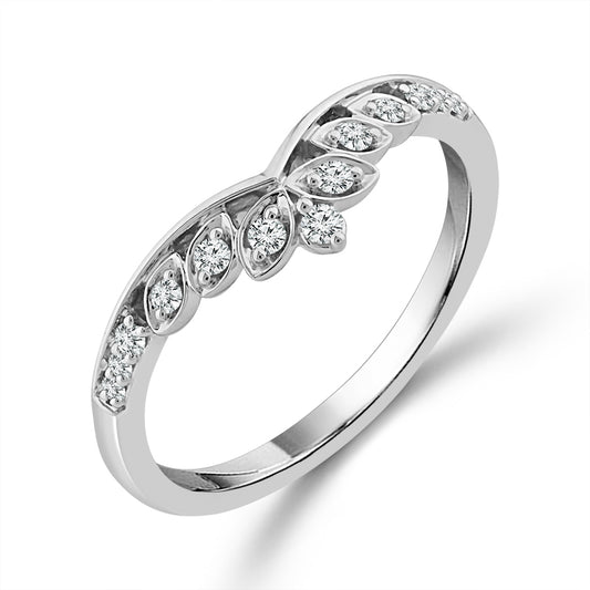 Diamond Band 0.13 ct tw 14k White Gold