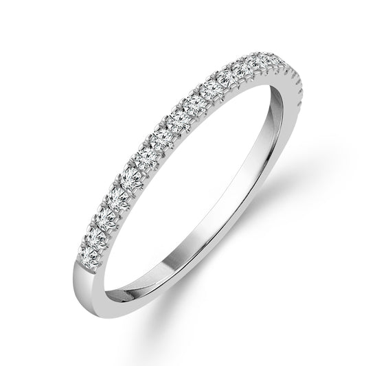 Diamond Band 0.2 ct tw 14k White Gold