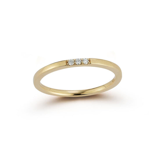 3 Diamond Mini Ring