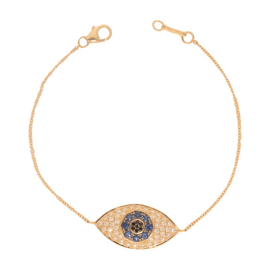 Large Evil Eye Bracelet