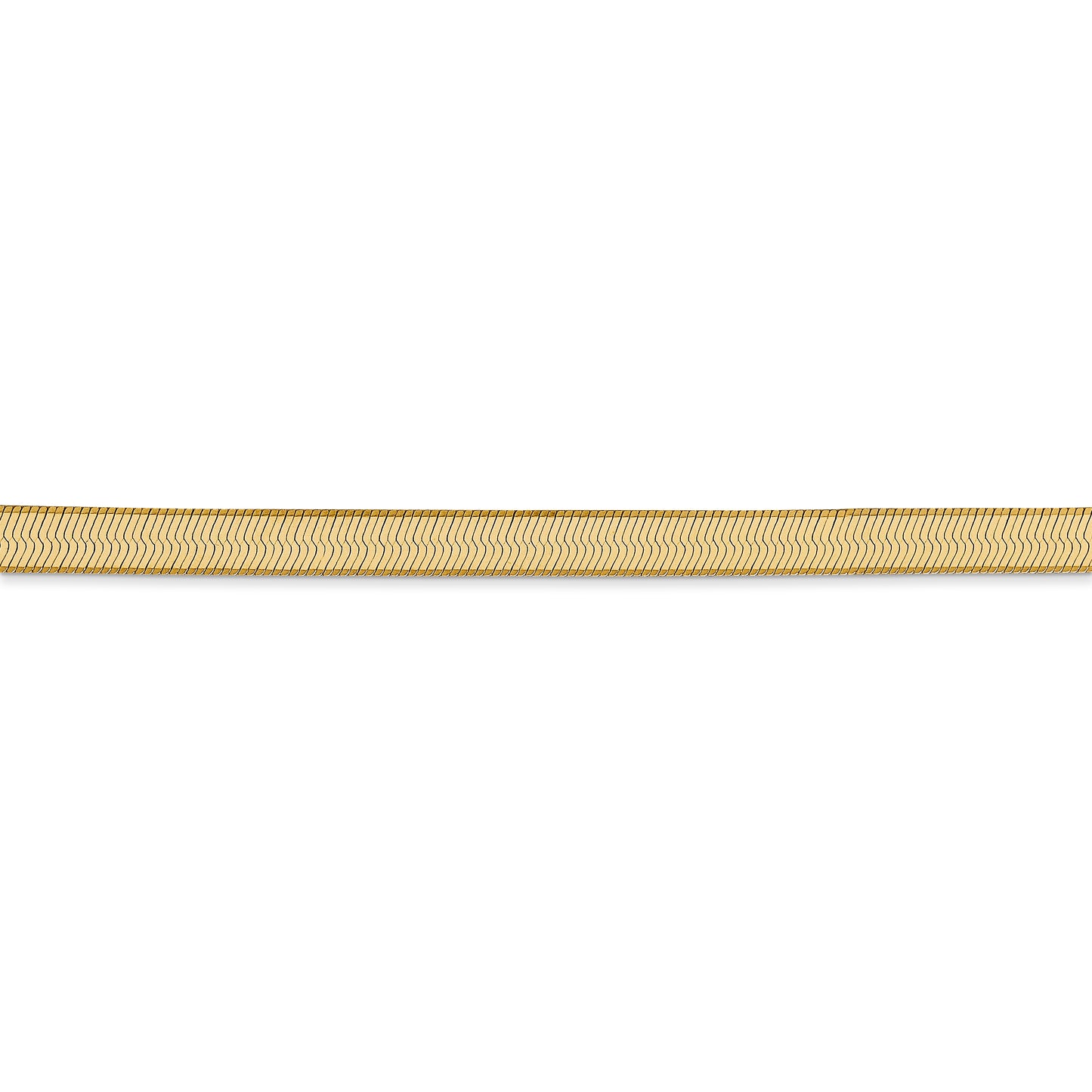 14k 4mm Silky Herringbone Chain