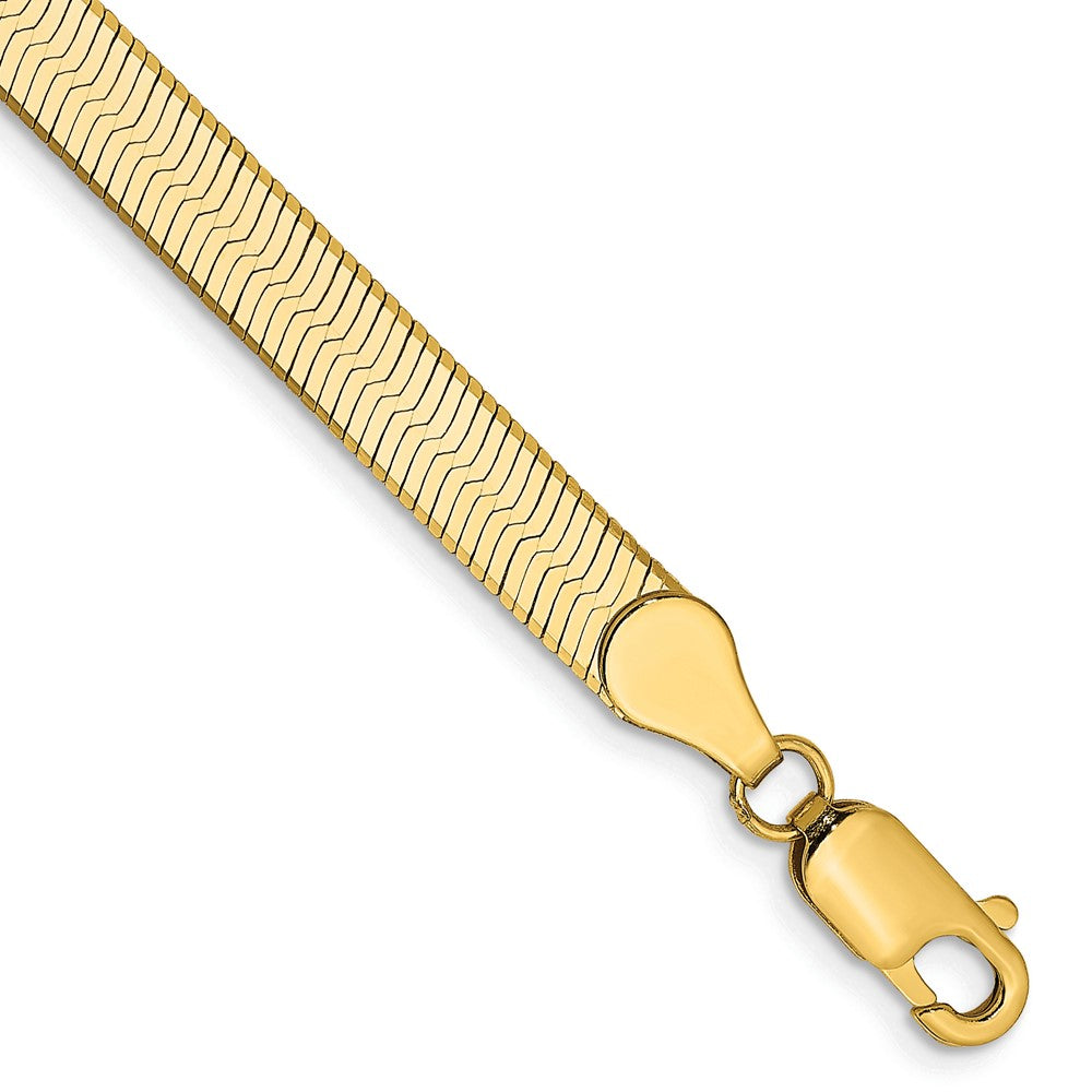 14k 5mm Silky Herringbone Chain