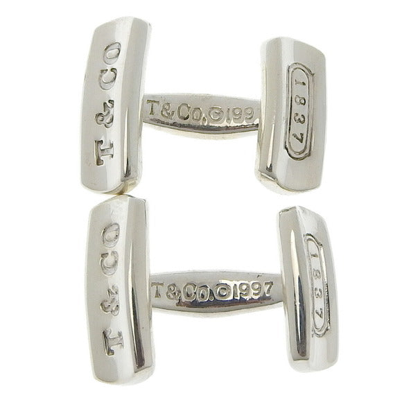 Tiffany & Co. シルバー カフリンクス　1837 TIFFANY & CO LARGE STERLING SILVER 1837 CUFFLINKS – Hillcrest
