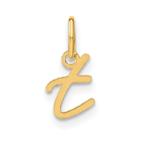 14ky Lower case Letter T Initial Charm