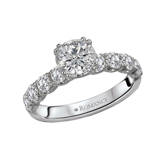 Romance Accented Solitaire Ring