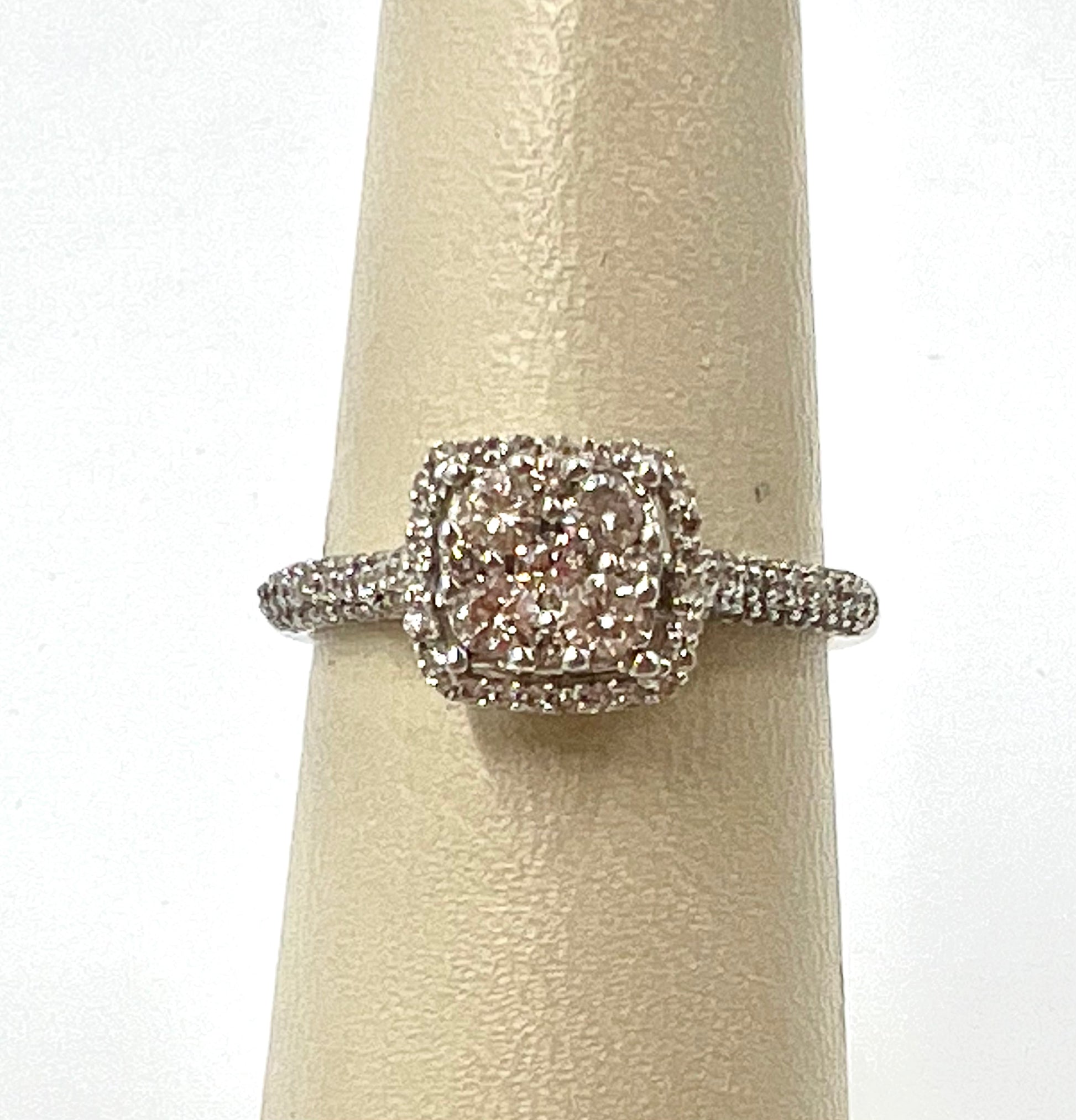 57 Carat Halo Engagement Ring Hillcrest Designer Jewelry