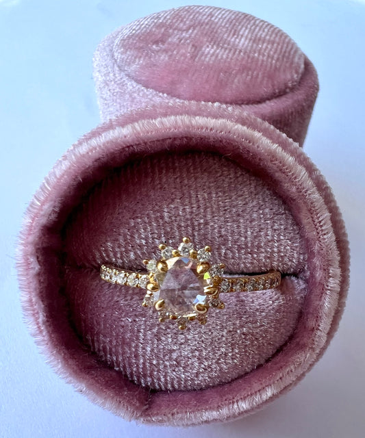 Starburst Engagement Ring