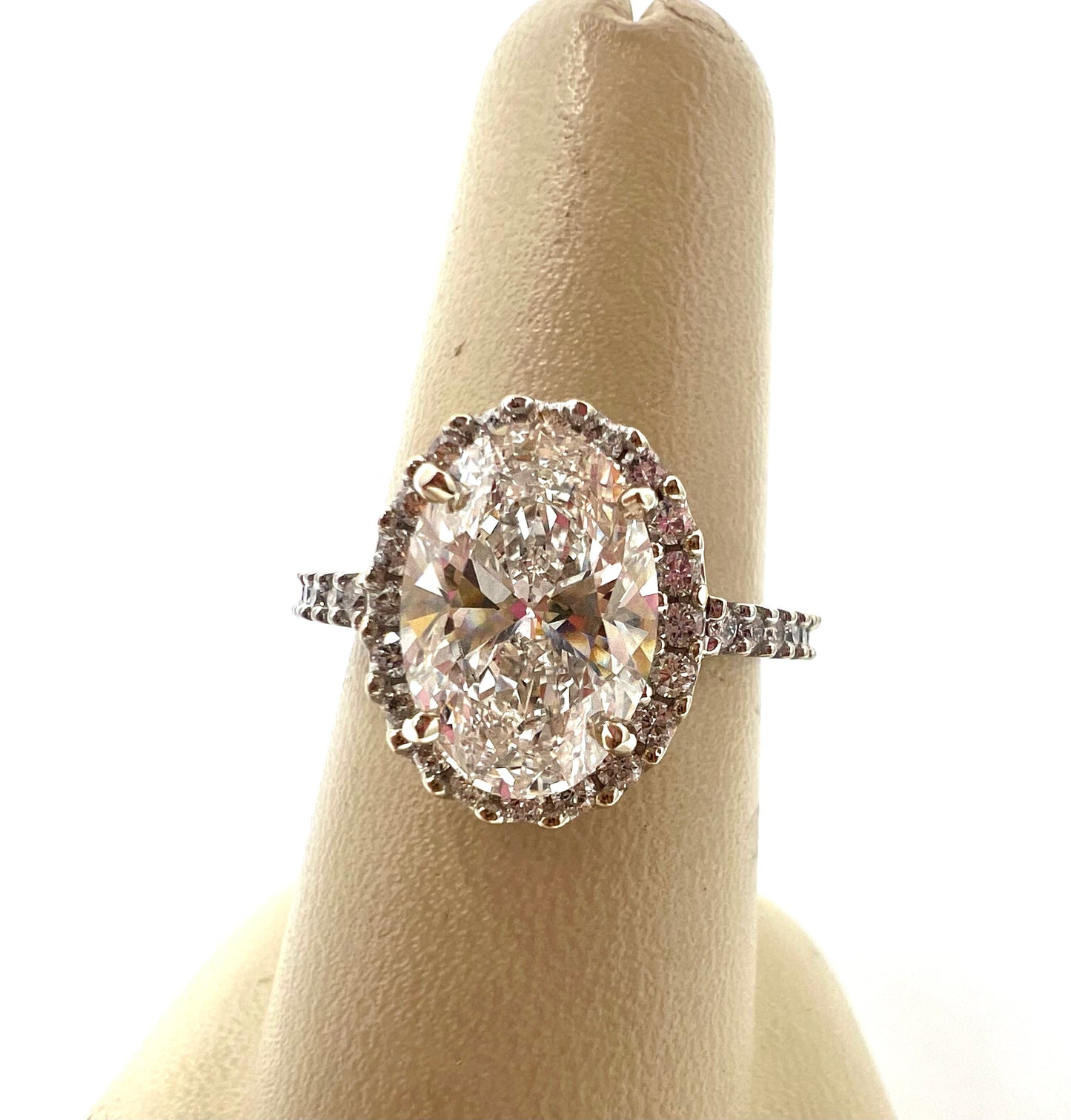 3 Carat Oval Engagement Ring