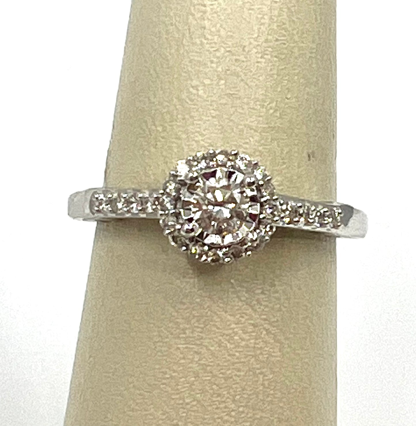 .50 Carat Halo Engagement Ring