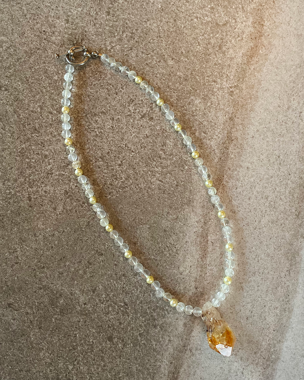 Quartz Stone Necklace