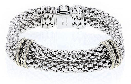 PIYARO Italian Silver Bracelet