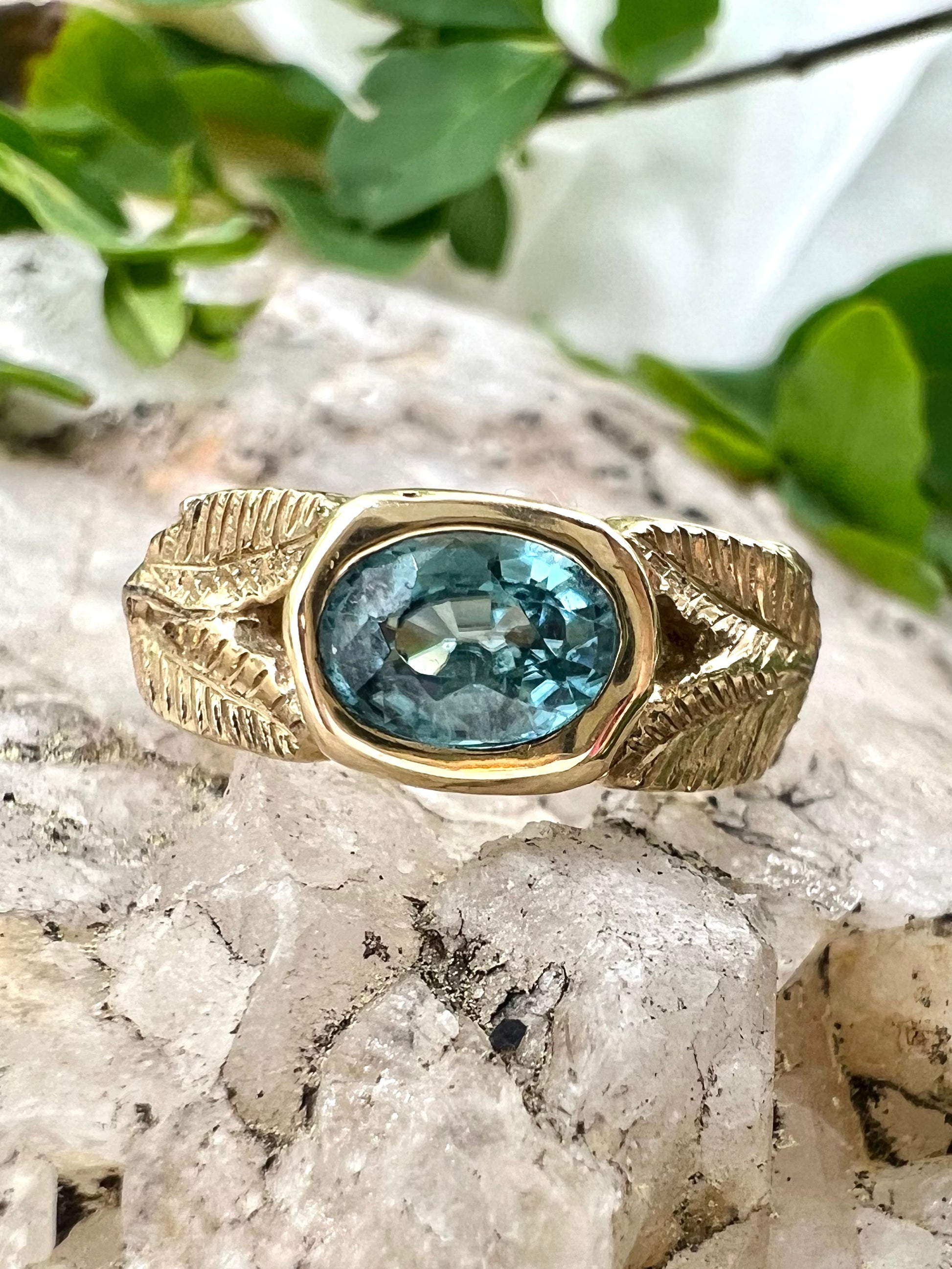 Blue 2025 zircon jewelry